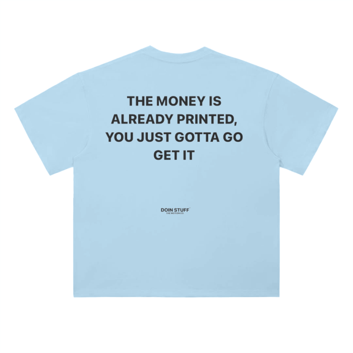 DOINSTUFF,DOIN STUFF T SHIRT,DROP SHOULDER,T