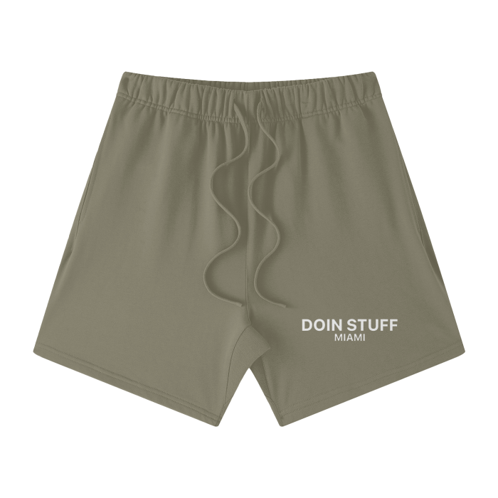 EarthTone,Sweats,Sweat Shorts,Shorts,DoinStuff,DoinStuffMiami,MOQ1,Delivery days 5