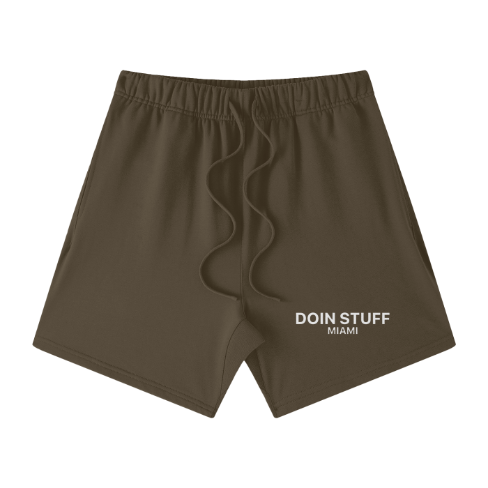 EarthTone,Sweats,Sweat Shorts,Shorts,DoinStuff,DoinStuffMiami,MOQ1,Delivery days 5