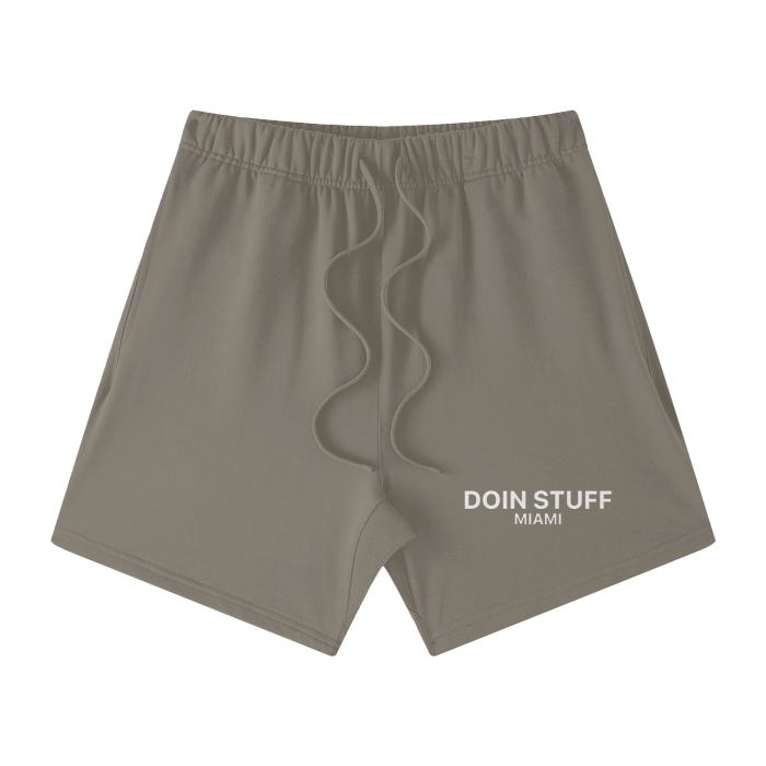 EarthTone,Sweats,Sweat Shorts,Shorts,DoinStuff,DoinStuffMiami,MOQ1,Delivery days 5