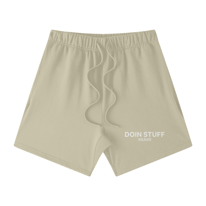 EarthTone,Sweats,Sweat Shorts,Shorts,DoinStuff,DoinStuffMiami,MOQ1,Delivery days 5