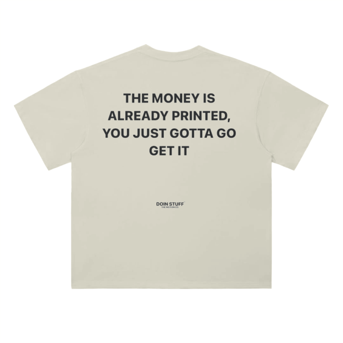 DOINSTUFF,DOIN STUFF T SHIRT,DROP SHOULDER,T