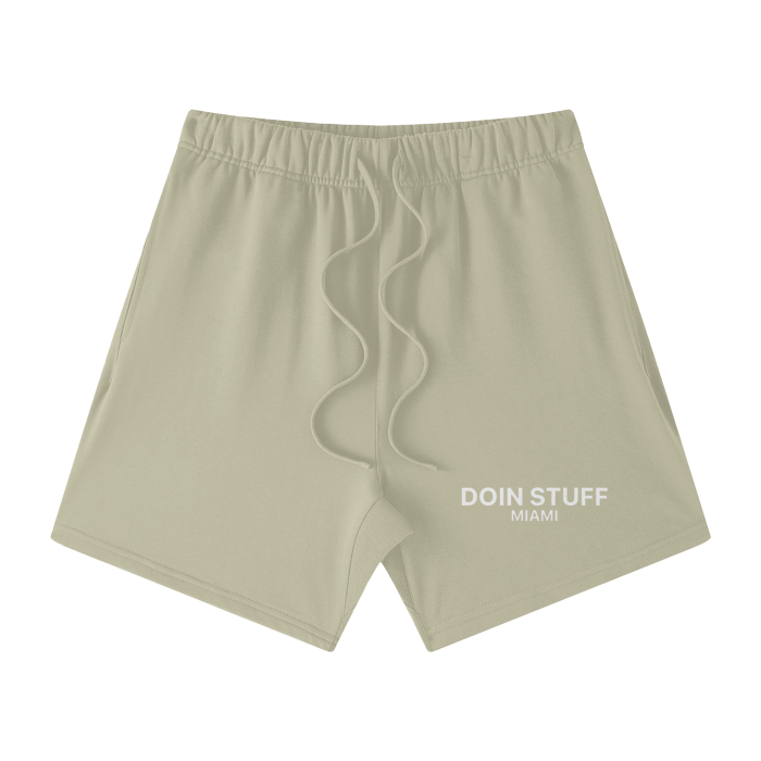 EarthTone,Sweats,Sweat Shorts,Shorts,DoinStuff,DoinStuffMiami,MOQ1,Delivery days 5