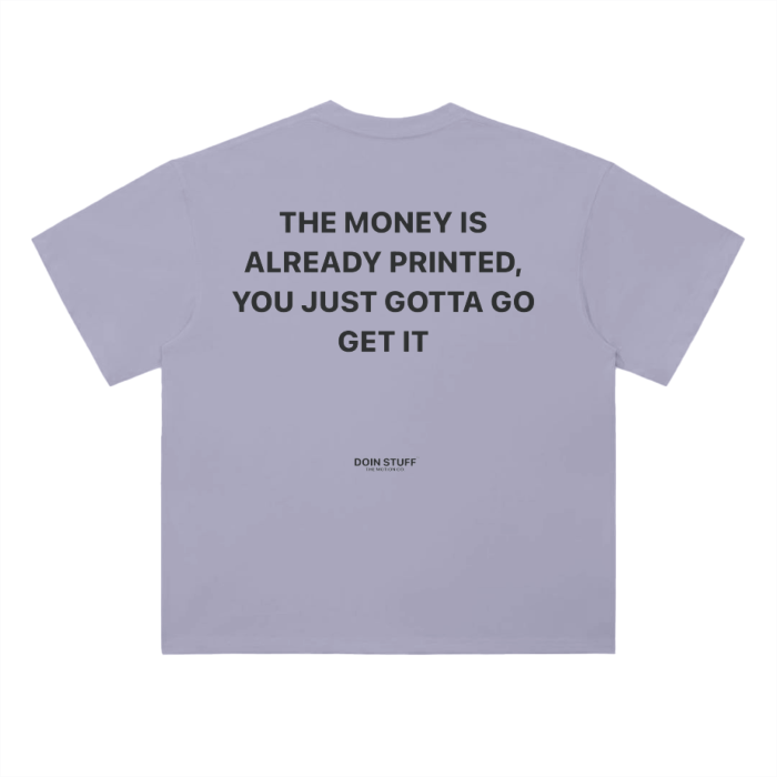 DOINSTUFF,DOIN STUFF T SHIRT,DROP SHOULDER,T