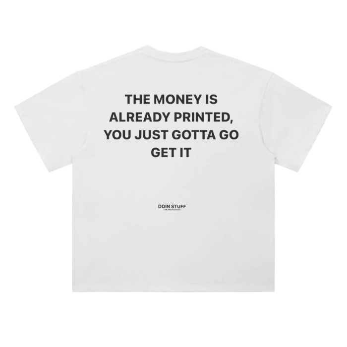 DOINSTUFF,DOIN STUFF T SHIRT,DROP SHOULDER,T