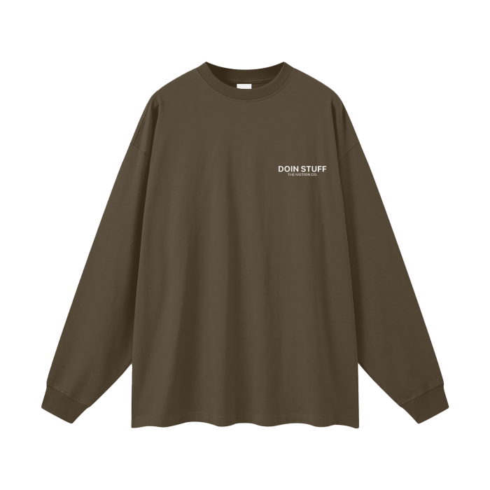 DOIN STUFF™️ ,THE MOTION CO.,LONG SLEEVE T